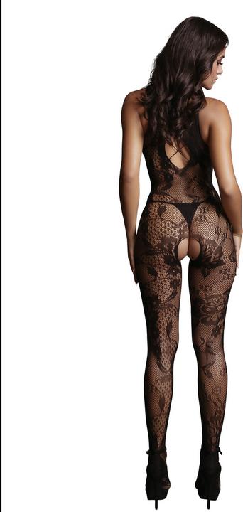 Image du produit Le Désir Criss Cross Neck Bodystocking - O/S (Taille unique)