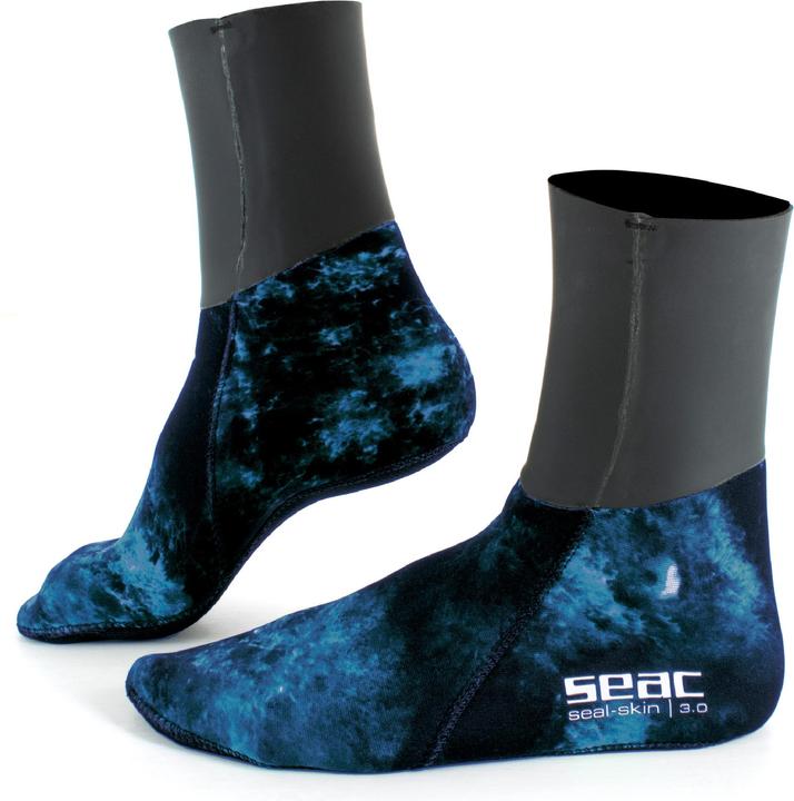 Actual product image Seac Seal Skin Camo Socks 3mm (3 mm, XL)