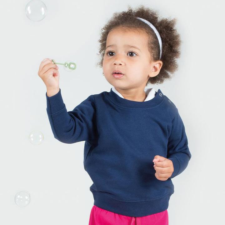 Image du produit Larkwood Pull pour bébé avec fermeture d'épaule (80)