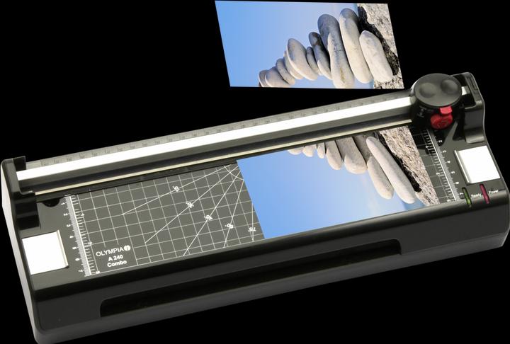 Produktbild Olympia A 240 DIN A4 Laminiergerät m. Papierschneider (80 - 125 µm, A4)