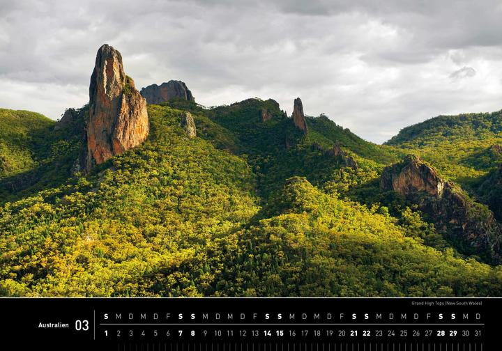 Actual product image Australien Premiumkalender 2026 (50 x 35 cm, Hardcover, German)