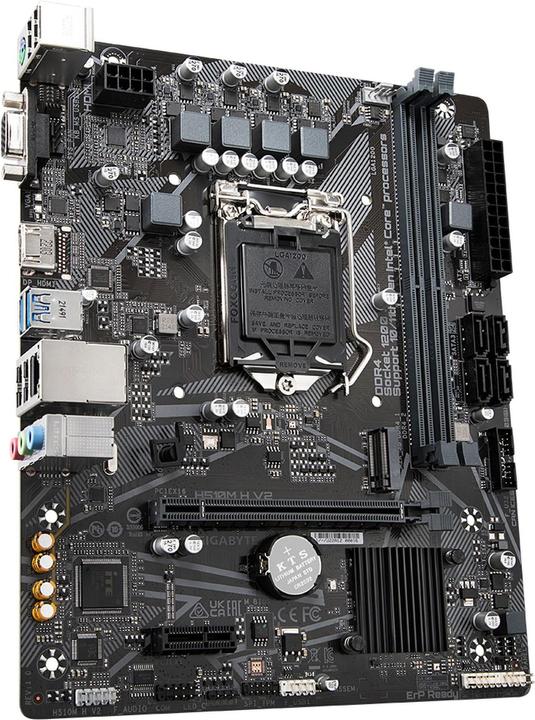 Image du produit Gigabyte MB H V2 H510,S1200,mATX,Intel (LGA 1200, Intel H470, mATX)