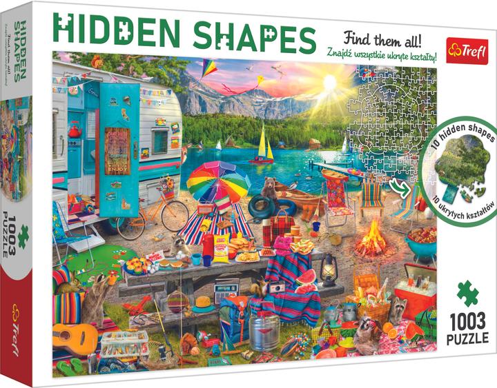 Immagine prodotto Trefl Puzzle Forme Nascoste 1003T Viaggio in Camper 68x48cm (1000 pezzi)