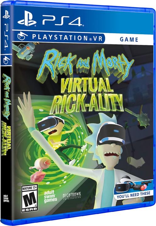 Produktbild Adult Swim Games Rick and Morty's Virtual Rick-Ality (PS4, EN)
