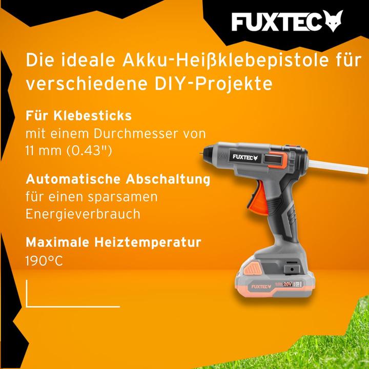 Produktbild Fuxtec 20V Akku Heissklebepistole FX-E1GG20