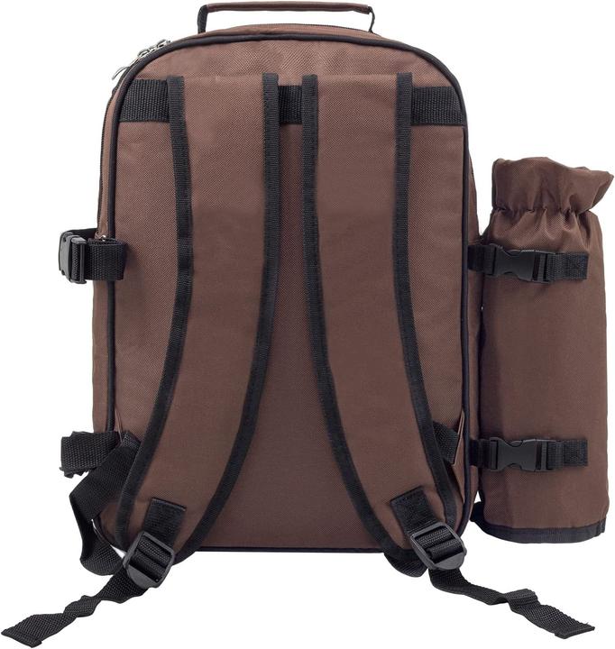 Image du produit Anndora Sac à dos de pique-nique pour 2 personnes, Retro Brown