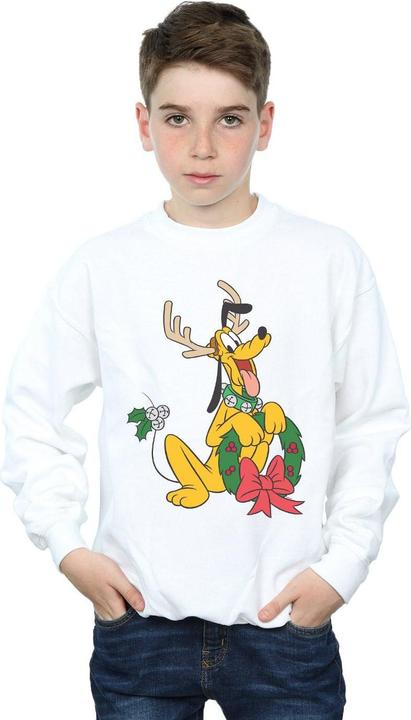 Immagine prodotto Disney Pluto Christmas Reindeer Felpa Ragazzi (128)