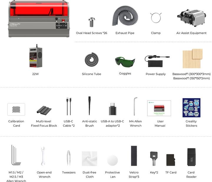Image du produit Creality Falcon 2 Pro 60w Laser Engraver