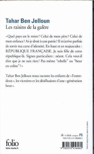 Produktbild Les raisins de la galère (Französisch, Ben Jelloun Tahar, 2014)