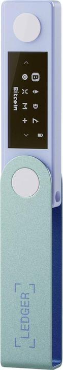 Produktbild Ledger Nano X Krypto-Hardware-Geldbörse Pastel Green (Bitcoin, Ethereum Classic, Cardano)