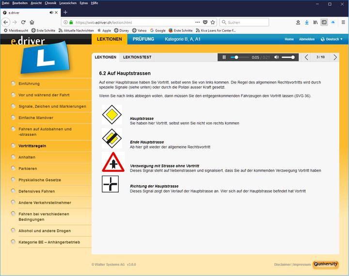Image du produit eUniversity e.driver Web App Bundle Edition (PC/Mac) (D/F/I) (12 mois)