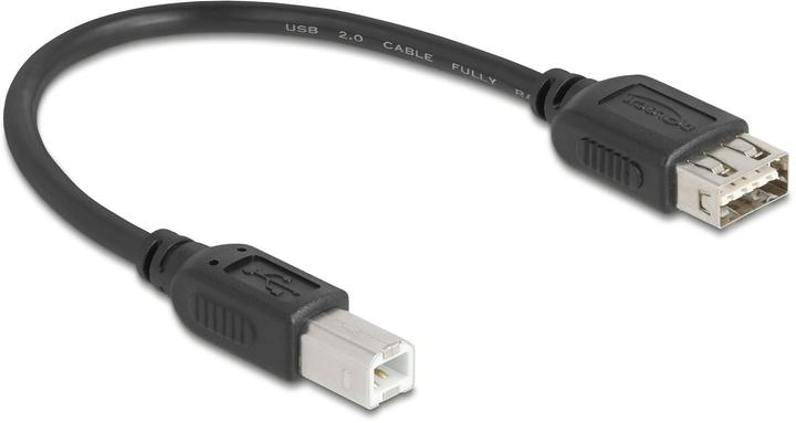 Produktbild Delock USB 2.0 Kabel USB Typ-B Stecker zu EASY USB Typ-A Buchse 0,2 m (0.20 m, USB 2.0)