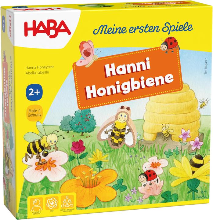 Image du produit Haba Mes premiers jeux - L'abeille Hanni (Néerlandais, Allemand, Anglais, Français, Italien, Espagnol)