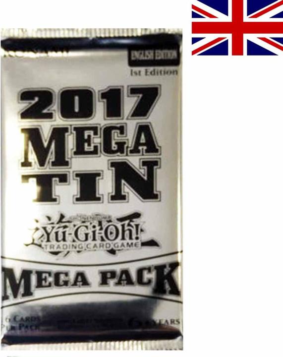 Actual product image Yu-Gi-Oh Mega Pack 2017 Booster -! (English, Booster Pack)
