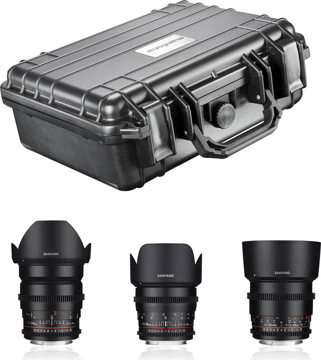Image du produit Samyang Set de base vidéo pour reflex numérique Sony E (Sony E, APS-C / DX)