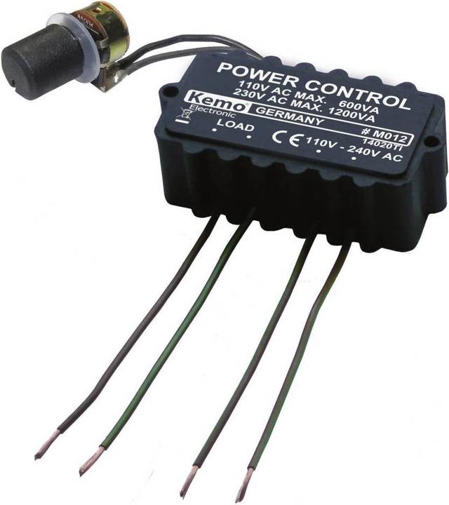 Actual product image Kemo Power regulator 110 - 240 V/AC (Potentiometers)