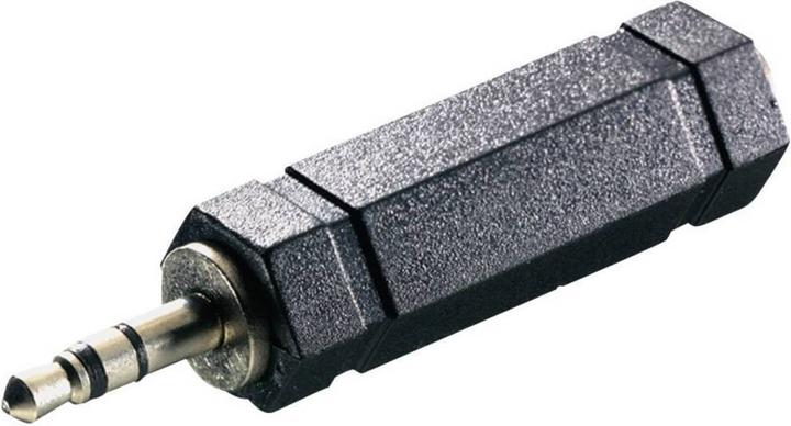 Produktbild SpeaKa Professional Klinke Adapter Klinkenstecker 3.5 mm Klinkenbuchse 6.3 mm (Klinkenadapter)