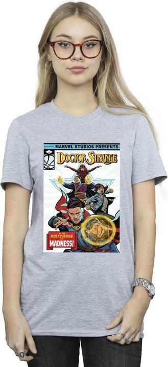 Image du produit - T-shirt DOCTOR STRANGE COMIC COVER - Femme (M)