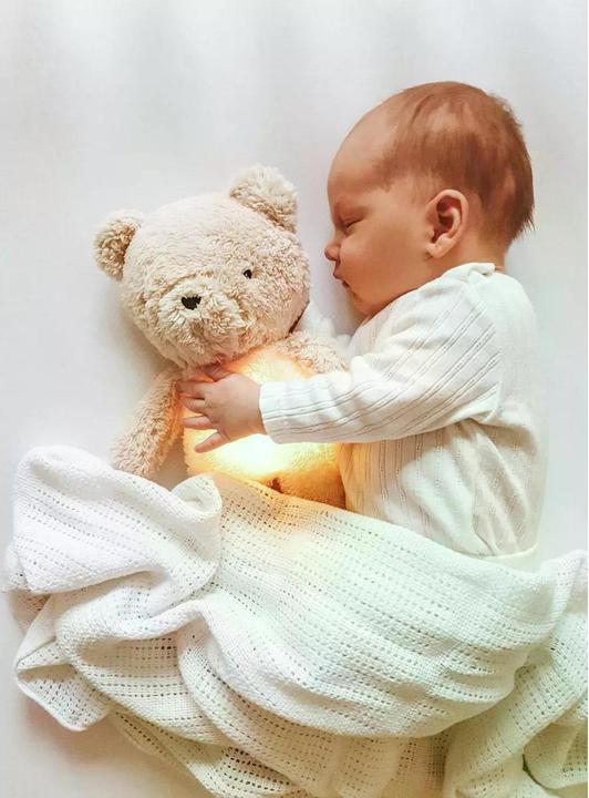 Actual product image MyHummy Sleep aid Bear Beige