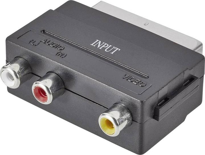 Actual product image SpeaKa Professional SCART adapter