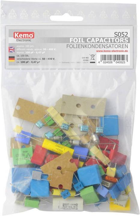 Actual product image Kemo Film capacitor set