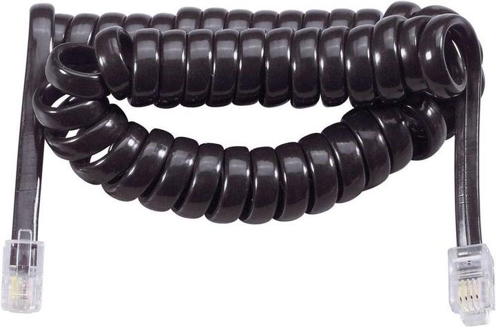 Produktbild Basetech Telefonhörer-Spiralkabel 7 m
