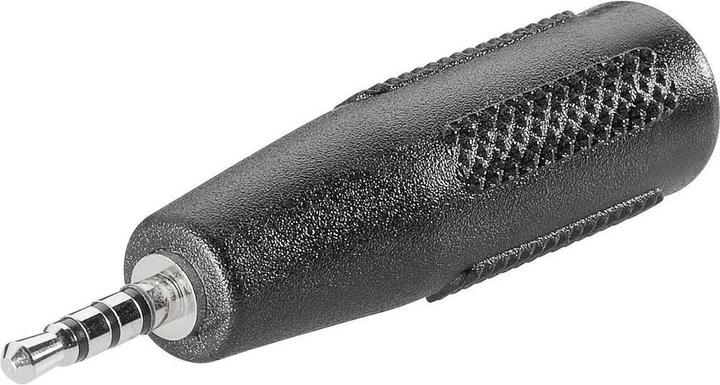 Produktbild BKL Electronic BKL Klinken-Adapter (Stereo) Klinkenstecker 2.5 mm auf Klinkenbuchse 3.5 mm, 4polig (Klinkenadapter)