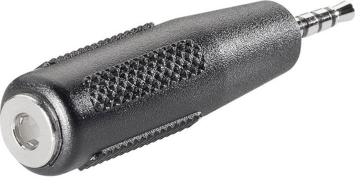 Produktbild BKL Electronic BKL Klinken-Adapter (Stereo) Klinkenstecker 2.5 mm auf Klinkenbuchse 3.5 mm, 4polig (Klinkenadapter)