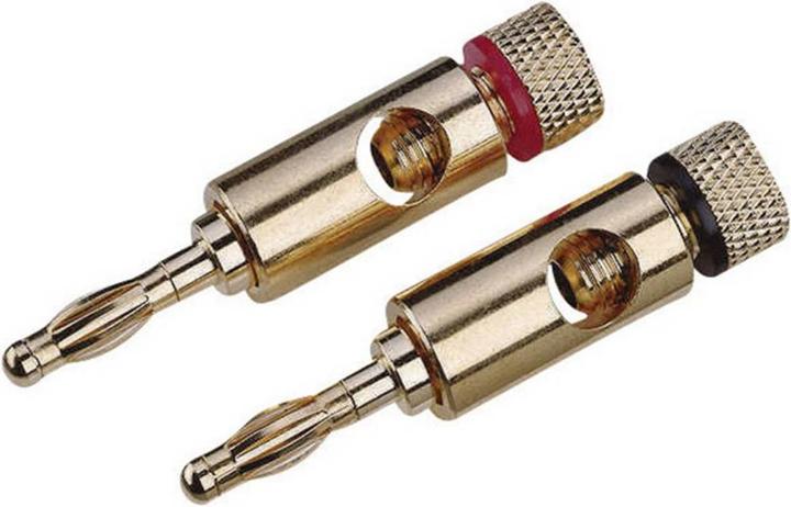 Produktbild No Name HighEnd-Bananenstecker, vergoldet