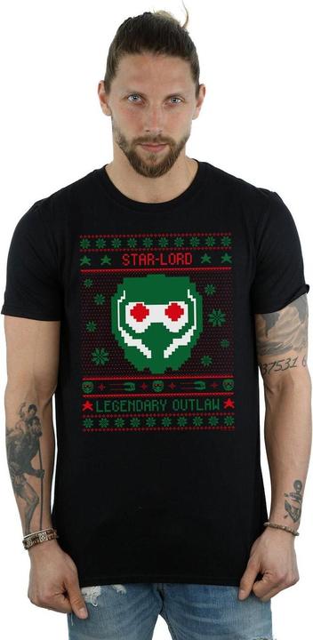 Produktbild Guardians Of The Galaxy Vol. 2 Star Lord Fair Isle TShirt (XL)