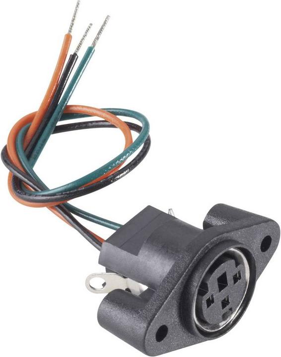 Produktbild BKL Electronic Miniatur-Einbaubuchse mit Anschlusskabel