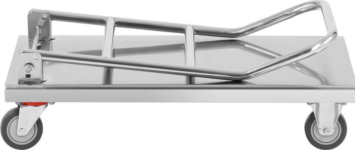 Produktbild Royal Catering Transportwagen Edelstahl Handwagen Plattformwagen Rollwagen Klappwagen 330Kg (330 kg)