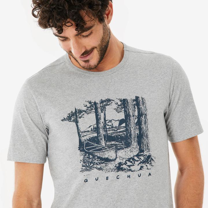Image du produit Quechua T-SHIRT NH100 GRIS H (4XL)