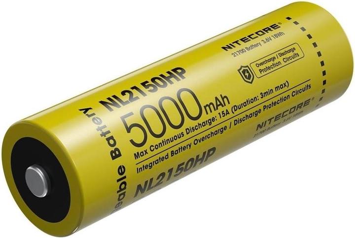 Produktbild Nitecore Li-Ion Akku Typ 21700 - 5000mAh - NL2150