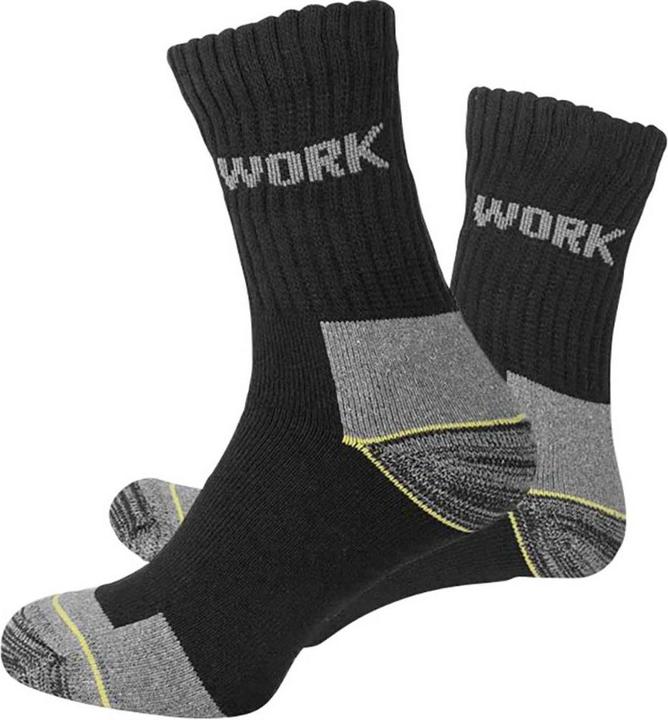 Produktbild L+D WORK, Komfortsocke, Grösse 43-46 (3er Pack, 43 - 46)