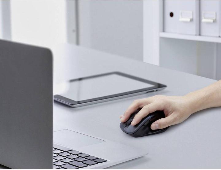 Image du produit Renkforce Bluetooth®, sans fil Souris 3D Optique Ergonomique Gris (Sans fil)
