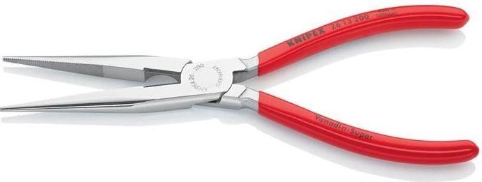 Immagine prodotto Knipex Pinza per meccanica - con becchi mezzotondi con tronchese (pinza a becchi di cicogna) 26 16 200 SB (200 mm)