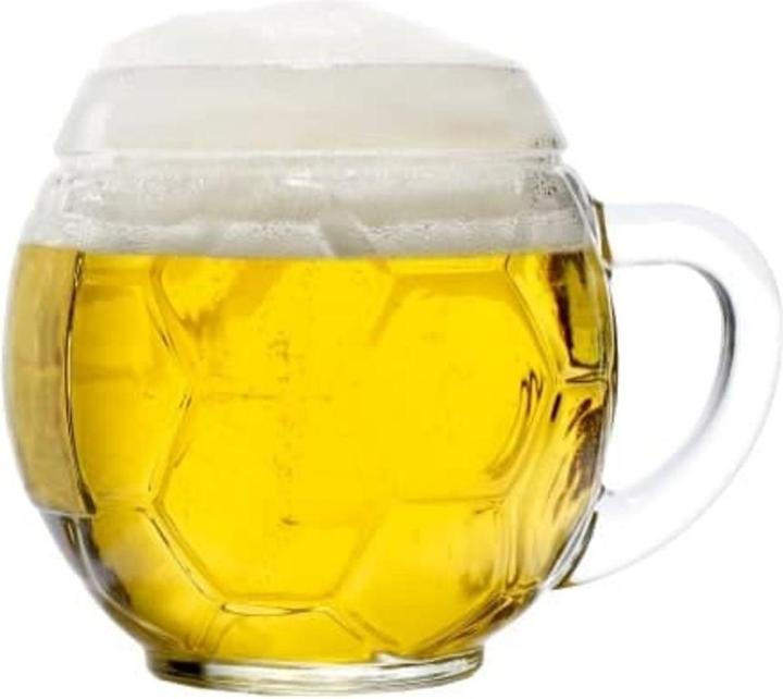 Produktbild Ich-zapfe Bierglas 6er Set, Fussball Bierkanne - 0,3 Liter (0.30 l, 1 x)