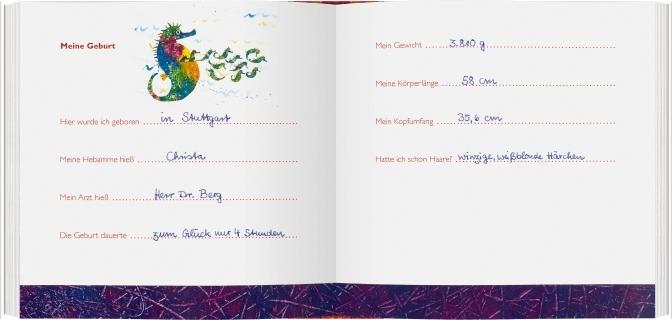 Produktbild Die kleine Raupe Nimmersatt - Mein Babyalbum - Rot (Deutsch, Eric Carle, 2017)