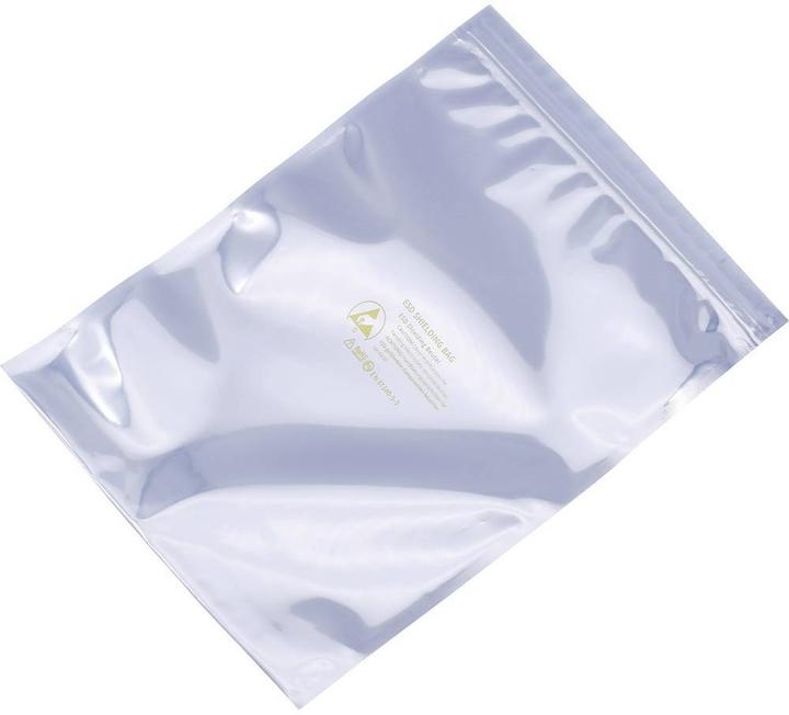 Actual product image Quadrios ESD bag (L x W) 200 mm x 250 mm shielding ESD code letter S 10 pcs. (10 Piece)