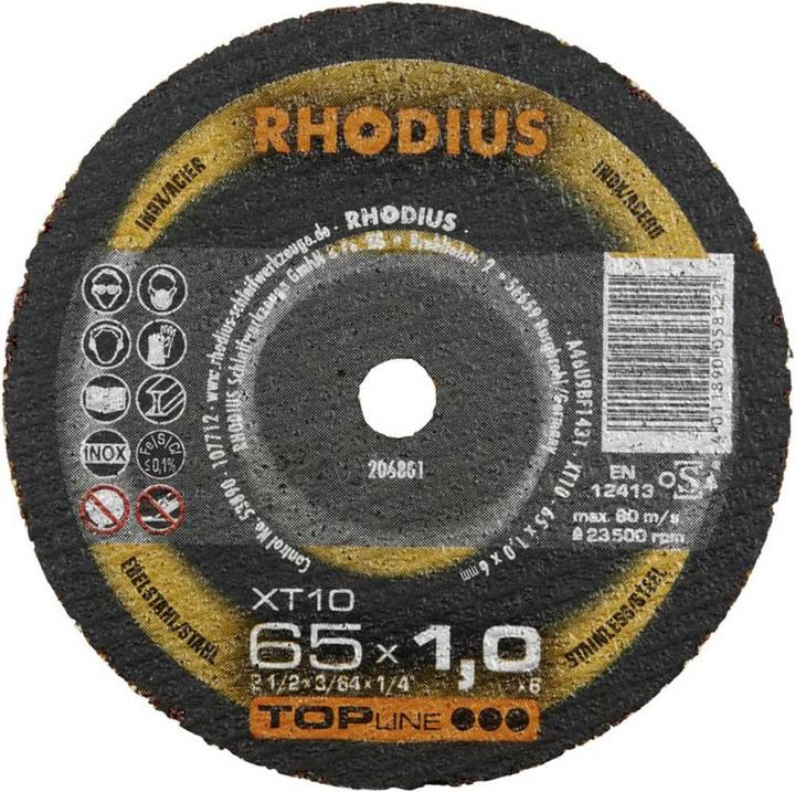 Produktbild Rhodius Trennscheibe 50 x 1.0 x 6.0 mm