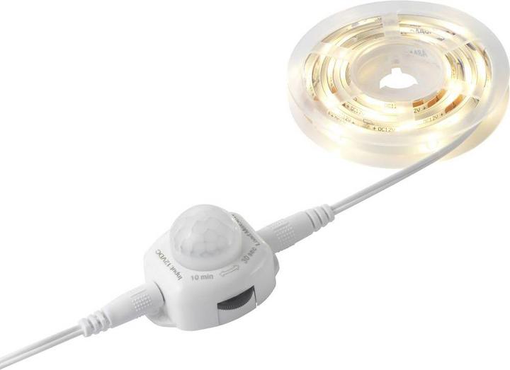 Produktbild No Name LED Strip mit PIR, 1.2 m (Warmweiss, 120 cm, Indoor)