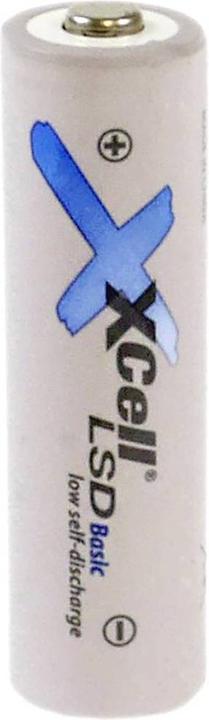 Actual product image XCell LSD-Basic Mignon AA -Akku NiMH 2000 mAh 1.2 V 1 pc - Rechargeable battery - Mignon (AA) (1 pcs., AA, 2000 mAh)