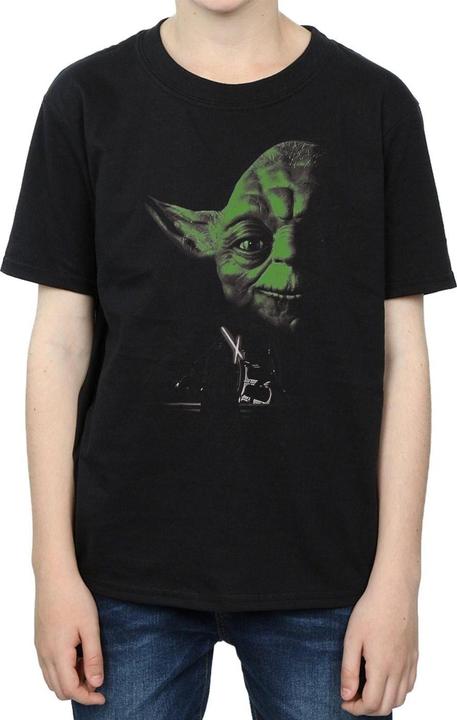 Image du produit Star Wars - T-shirt YODA GREEN FACE - Garçon (140, 146)