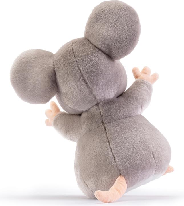 Actual product image Trudi Classic cuddly toy mouse Martin 23 x 30 x 17 cm, size M, high quality soft toy with soft arms and (17 cm)