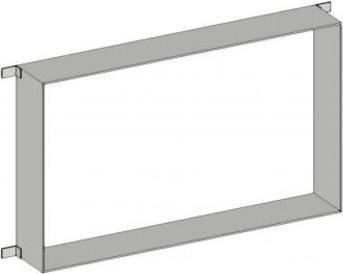Image du produit Emco Cadre d'encastrement ASIS PRESTIGE pour armoire de toilette encastrée, 1610x660mm