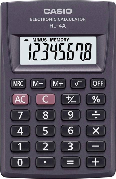 Casio Rekenmachine (Batterijen)