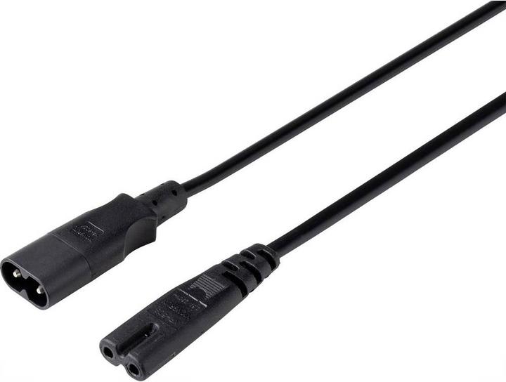 Produktbild Basetech Verlängerungskabel C7/C8, 2 m