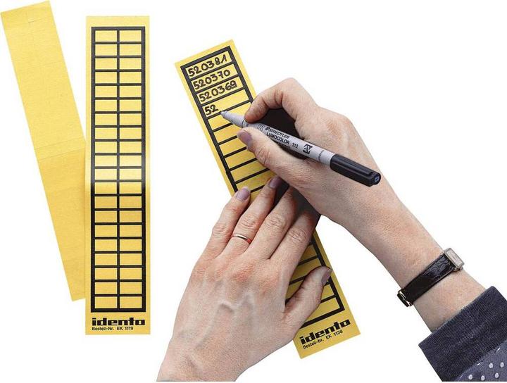 Image du produit TE Connectivity Étiquettes pour une inscription à effectuer soi-même