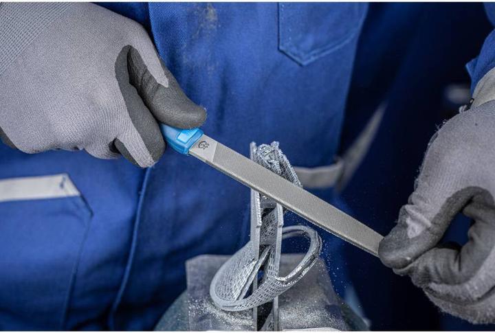 Immagine prodotto Pferd Lima da officina a punta piatta taglio 1 con manico ergonomico per lavorazioni grezze e sgrossature (Barra 1, 250 mm)